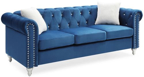 Raisa - Sofa - Navy Blue