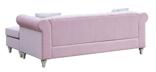 Raisa - Sofa Chaise - Pink