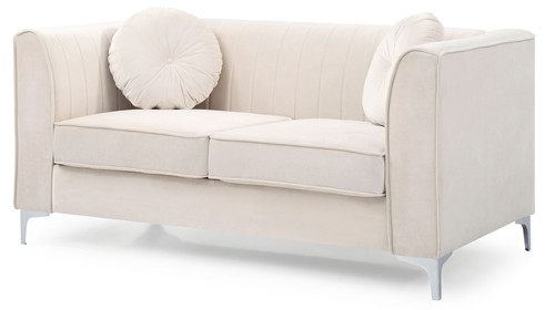 Delray - Loveseat - Ivory