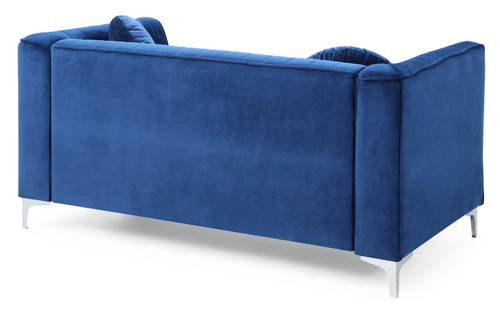 Delray - Loveseat - Navy Blue
