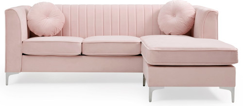 Delray - Sofa Chaise - Pink