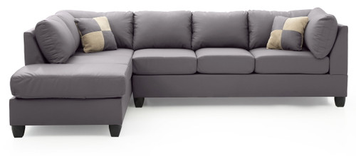 Malone - Sectional - Gray
