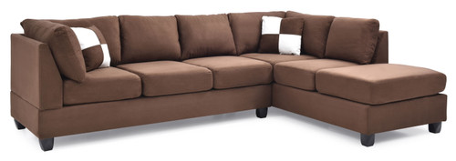 Malone - Sectional - Chocolate