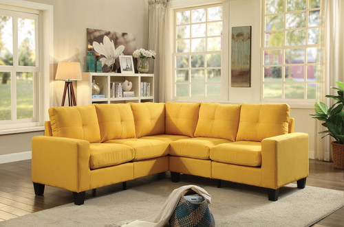 Newbury - Sectional - Yellow