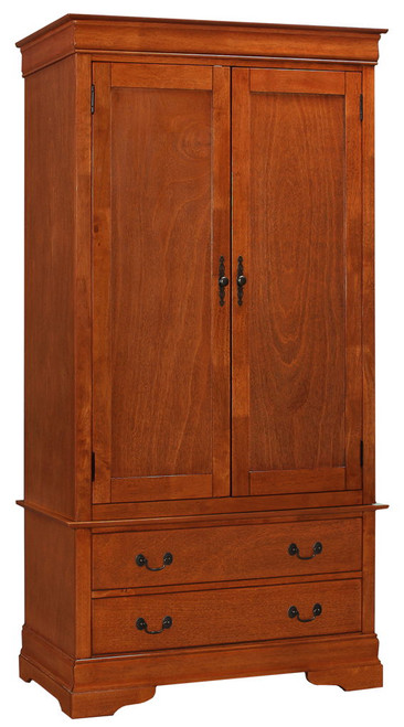 Elegant Armoire For Timeless Storage - Oak