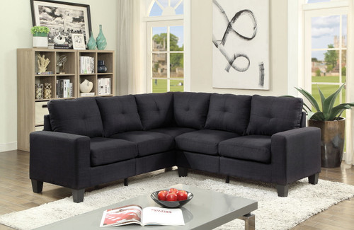 Newbury - Sectional - Black