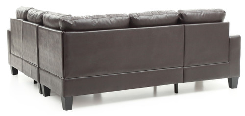 Newbury - Sectional - Dark Brown