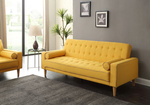 Andrews - Sofa Bed - Yellow