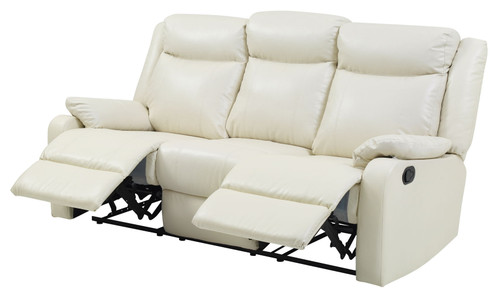 Double Reclining Sofa - Pearl