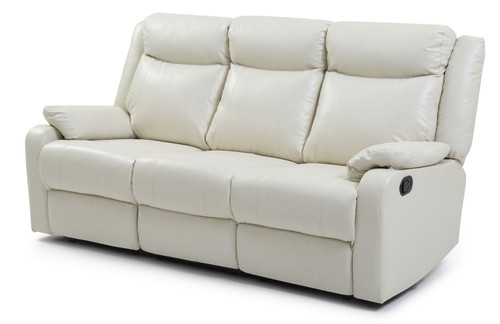 Double Reclining Sofa - Pearl