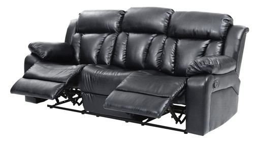 Daria - Reclining Sofa - Black