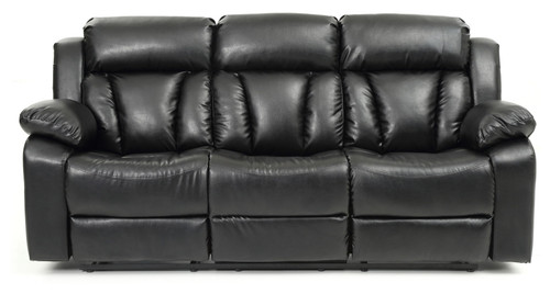 Daria - Reclining Sofa - Black