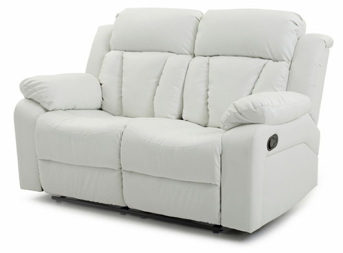 Reclining Loveseat For Relaxation - White