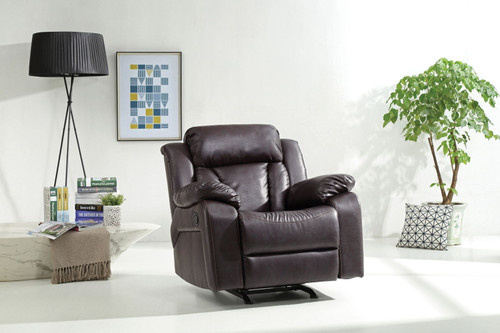 Daria - Rocker Recliner - Dark Brown