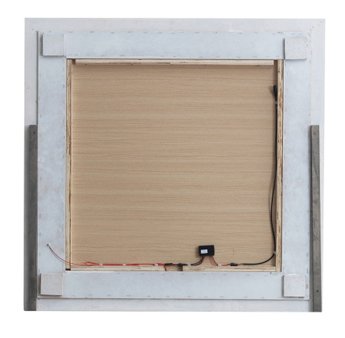 Elegant Transitional LED Mirror 2 - Silver Champagne