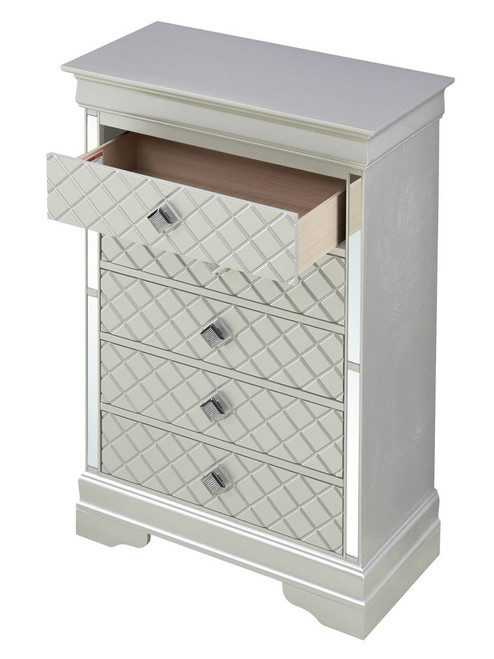 Verona - Chest - Silver Champagne