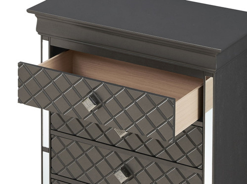 Verona - Chest - Metalic Black