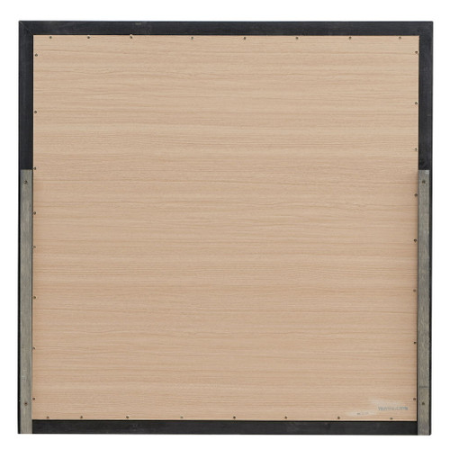 Elegant Transitional Mirror - Metalic Black