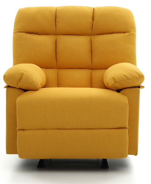 Cindy - Rocker Recliner - Yellow