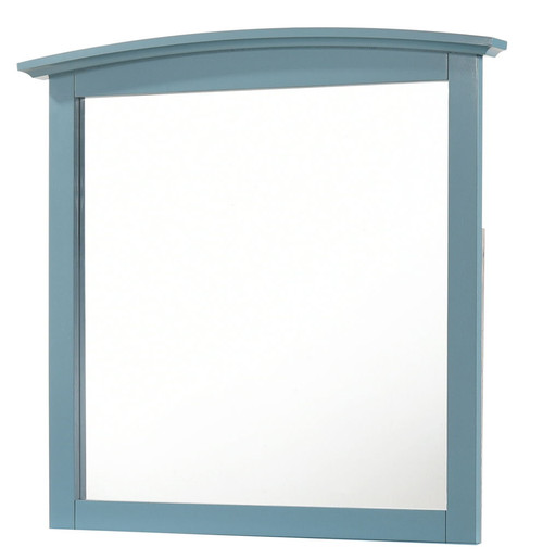 Elegant Wall Mirror - Teal