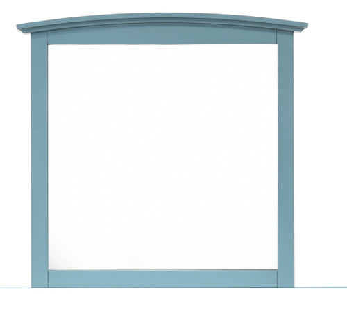 Elegant Wall Mirror - Teal