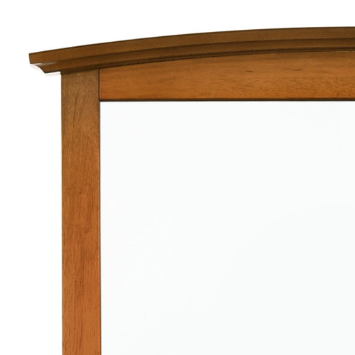 Elegant Wall Mirror - Oak