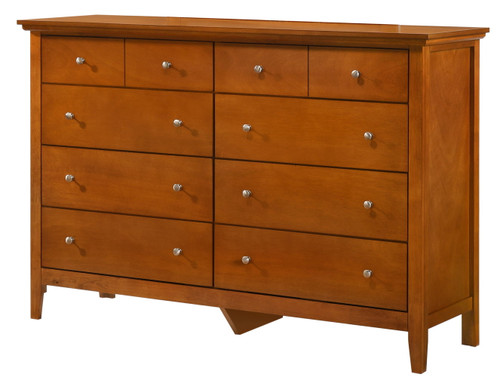 Elegant Casual Dresser - Oak