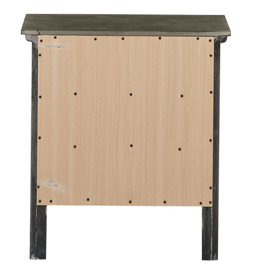 3 Drawer Nightstand - Gray
