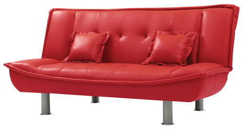 Lionel - Sofa Bed - Red
