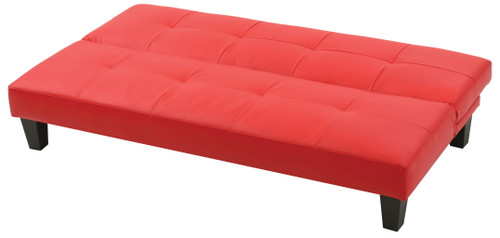 Versatile Contemporary Sofa Bed - Red