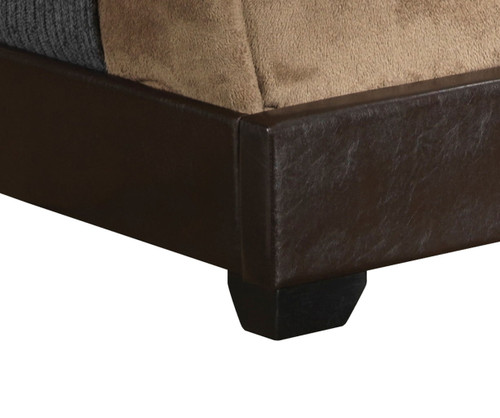 Aaron - Twin Bed - Cappuccino