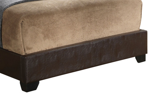 Aaron - Twin Bed - Cappuccino