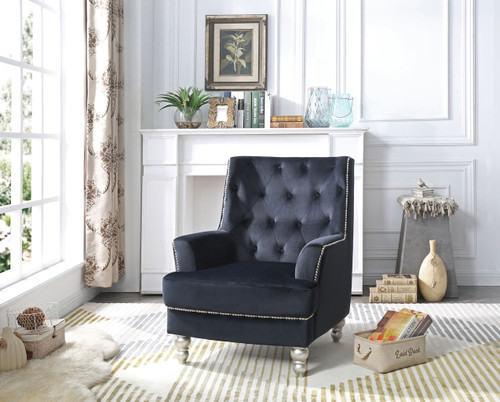 Traditional Armchair Elegant - Black