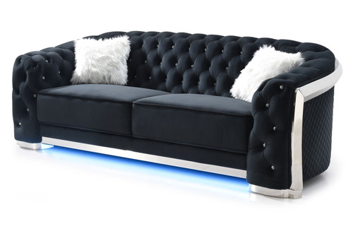 Sapphire - Sofa - Black