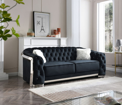 Sapphire - Sofa - Black