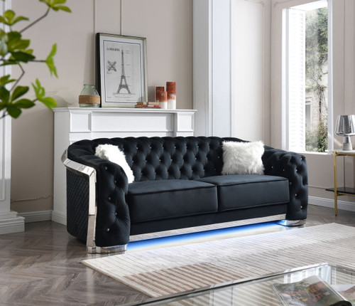 Sapphire - Sofa - Black