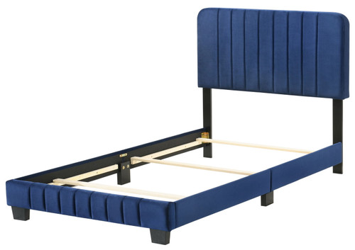 Lodi - Twin Bed - Navy Blue