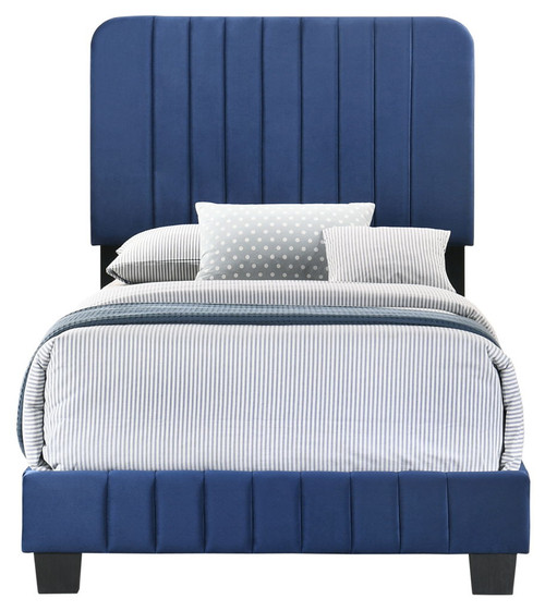 Lodi - Twin Bed - Navy Blue