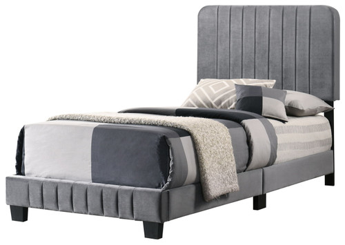 Lodi - Twin Bed - Gray