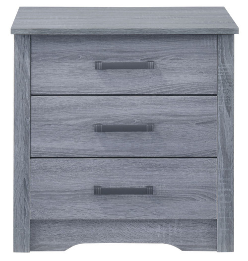 Contemporary Nightstand - Gray