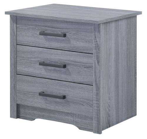 Contemporary Nightstand - Gray