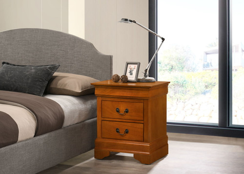 Louis Phillipe - Nightstand - Oak