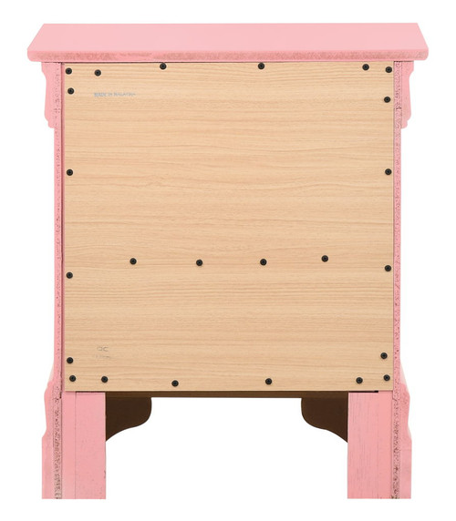 Louis Phillipe - Charming Nightstand - Pink