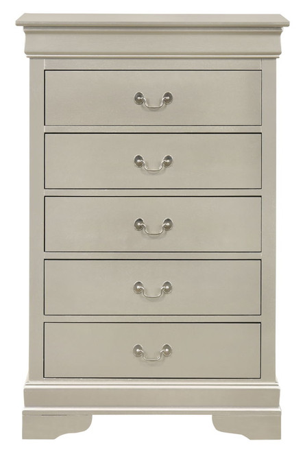 Louis Phillipe - Chest - Silver Champagne