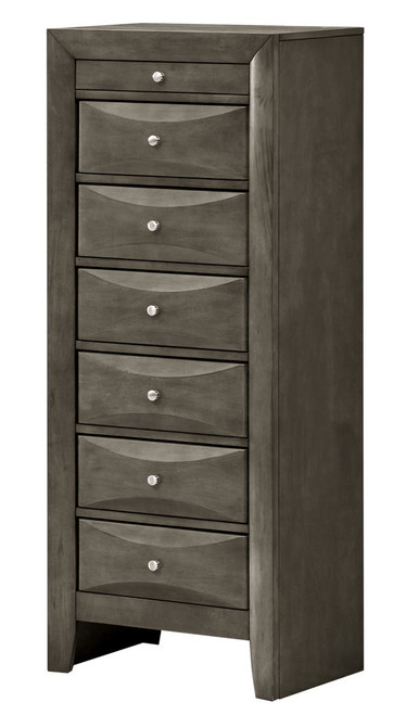 Marilla - 7 Drawer Lingerie Chest - Gray