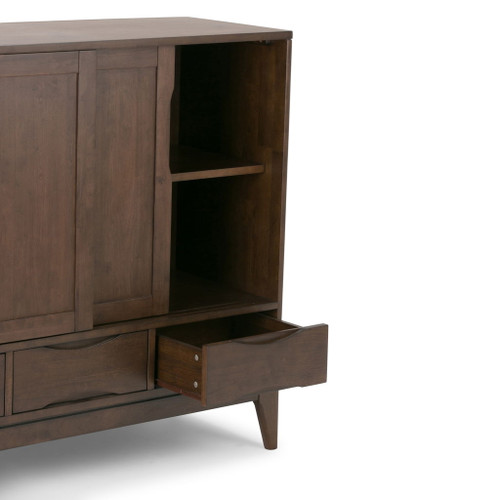 Harper - Medium Storage Cabinet - Walnut Brown