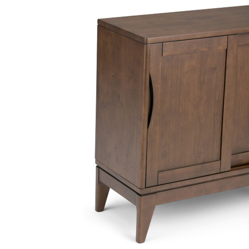 Harper - Low Storage Cabinet - Walnut Brown