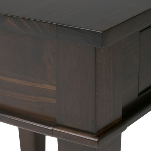 Carlton - End Table - Dark Tobacco Brown