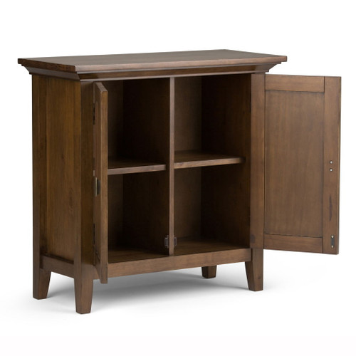Redmond - Low Storage Cabinet - Rustic Natural Aged Brown