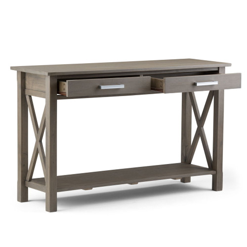 Kitchener - Console Sofa Table - Farmhouse Gray